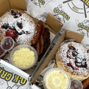 Mixed Berries Pancakes Box